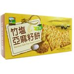JIA HER Bamboo Salt Flax Seed Cracker 115g