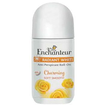 Enchanteur Radiant White Charming Soft Smooth Roll On 50ml