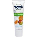 Tom's of Maine Children's Natural Fluoride Toothpaste Outrageous Orange Mango 119g