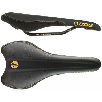 SDG Radar MTN Ti Alloy Saddle Black And Gold