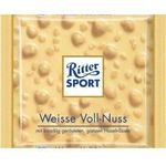 Ritter Sport Weisse Vollnuss White Nut 3 Bars Each 100g