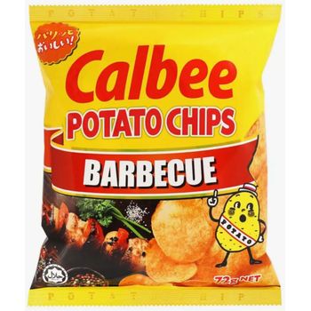 Calbee Potato Chips BBQ 72g