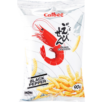 Calbee Prawn Cracker Pepper 90g