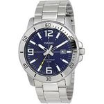Casio Mtp-vd01d-2bv Men's Enticer Stainless Steel Blue Dial Casual Analog Sporty Watch