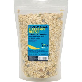 Dr Gram Organic Blueberry Muesli 400g