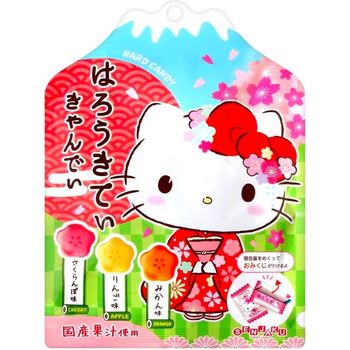 Senjaku Hello Kitty Hard Candy Assorted Fruit Flavour 61g