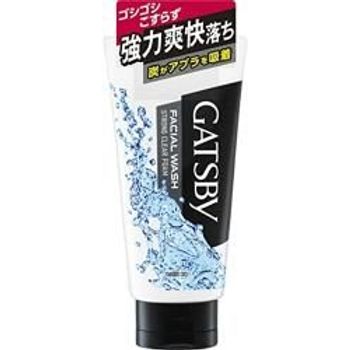 Mandom Gatsby Facial Wash Strong Clear Foam 5.1oz 130g
