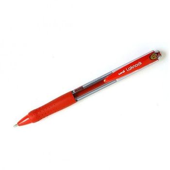 Uni Ball Laknock Red Pen Retractable
