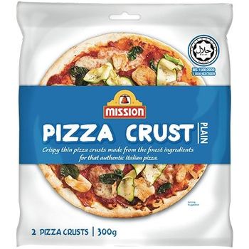 Mission Pizza Crust Plain 300g