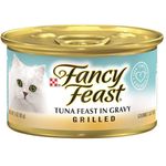 Fancy Feast Grilled Tuna Feast in Gravy Canned Cat Food  85g