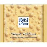 Ritter Sport Weisse Vollnuss White Nut 3 Bars Each 100g