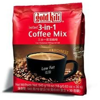 Gold Kili Rich Coffee Mix 3 In 1 30 x 18g
