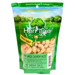 Heritage Premium Raw Large Cashew Nuts 250g