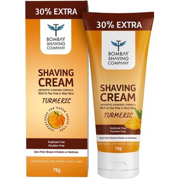 Bombay Shaving Turmeric Shaving Cream 78g
