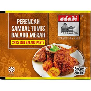 Adabi Perencah Sambal Tumis Balado Merah 120g