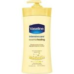 Vaseline Cb079001 Intensive Care Essential Healing Body Lotion Wvitamin E 600ml Pump Bottle