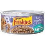 Purina Friskies Shreds Turkey & Cheese Dinner In Gravy Canned Cat Food
