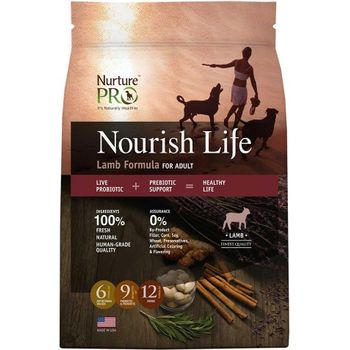 Nurture Pro Dog Dry Food Nourish Life Lamb Formula For Adult 4lb