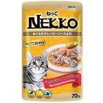Nekko Tuna Topping Salmon In Gravy 70g