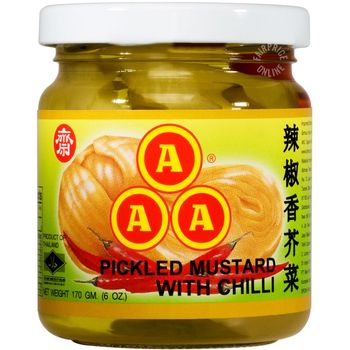 AAA Pickled Mustard With Chili 170g