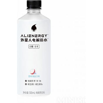 Genki Forest Alienergy Soda Water Salty Lychee Flavor 500ml