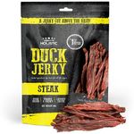 Absolute Holistic Dog Treats Duck Jerky Steak 100g
