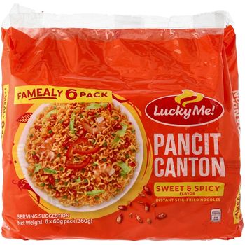 Lucky Me Pancit Canton Hot Chilli 360g