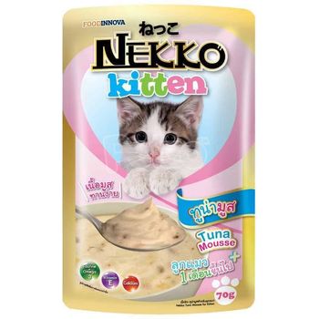 Nekko Pouch Tuna Mousse Kitten 70g