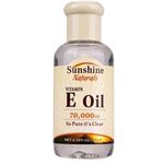 Sunshine Naturals Pure Vitamin E Skin Care Oil 75ml
