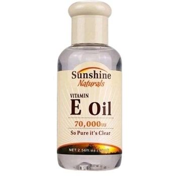 Sunshine Naturals Pure Vitamin E Skin Care Oil 75ml
