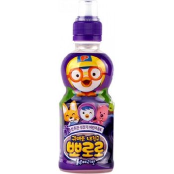 Paldo Pororo Blueberry Flavor Fruit Juice Drink 235ml