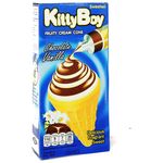 Kitty Boy Chocolate Vanilla Cream Cone 20g