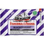 Fisherman's Friend Blackcurrant Sugar Free Menthol Flavour Lozenges 25g