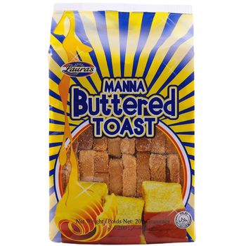 Laura's Manna Buttered Toast 200g