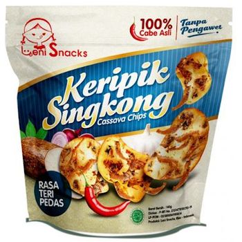 Keripik Singkong Spicy Anchovy Chips 140g