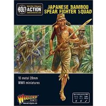 Warlord Games Bolt Action Japanese Bamboo Spear Fighter Squad