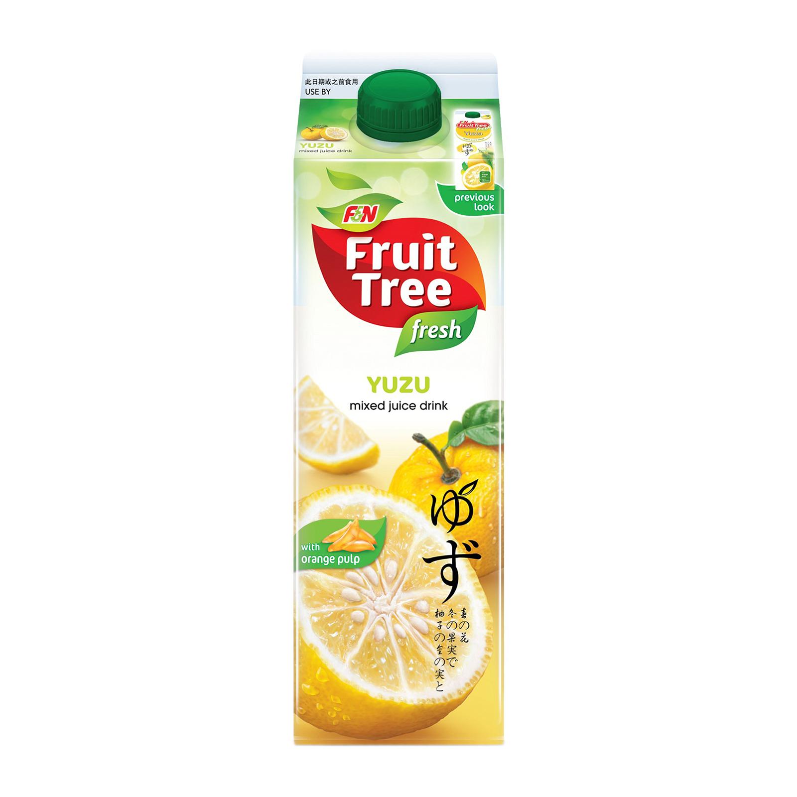Wang Wang Minimart - F&N Fruit Tree Yuzu Mix Juice With Orange