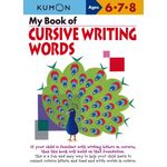 Kumon My Book Of Cursive Writing Words