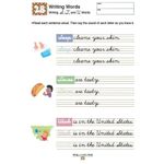 Kumon My Book Of Cursive Writing Words