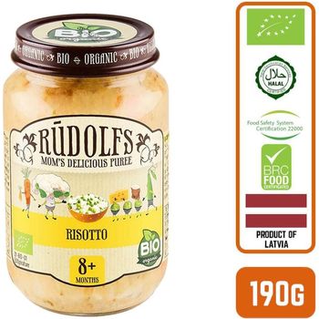 Rudolfs Organic Risotto 190g