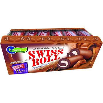 Swizzlef Swiss Roll Chocolote Flavour