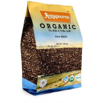 Annapoorna Organic Chia Seeds 100g