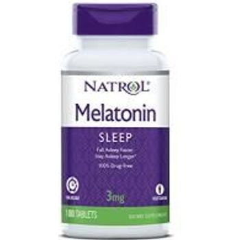 Natrol Melatonin 3 mg Time Release 100 Tablets