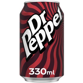 Dr Pepper Soft Drink Can 330ml