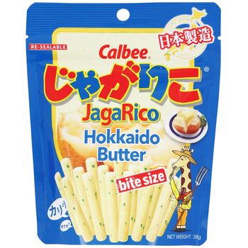 Calbee Jagarico Bite Size Snack Hokkaido Butter 38g
