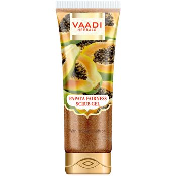 Vaadi Herbals Betik Madu Dan Safron Scrub Gel 110g