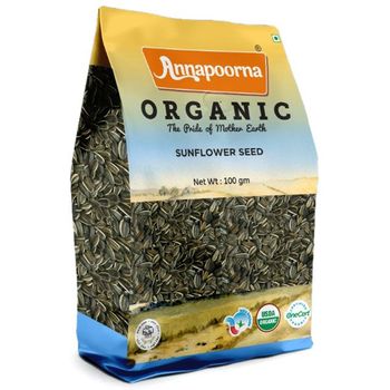 Biji Bunga Matahari Organik Annapoorna 100g