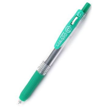 Zebra Sarasa Clip Gel Pen Green 0.5mm