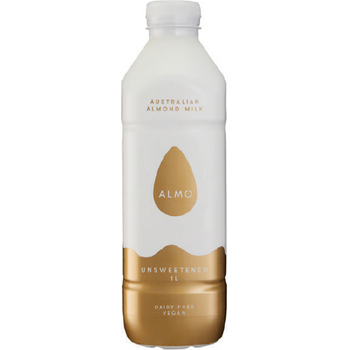 Almo Unsweetened Almond Milk 1l
