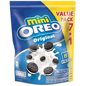 Oreo Mini Sandwich Cookies Sharepack - Vanilla 163.2g